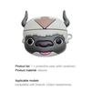 Ochranné pouzdro na sluchátka Měkké Anti-shock Cartoon Caw Anime Avatar Appa Silikonový kryt sluchátek kompatibilní s Bluetooth s karabinou pro AirPods 1/2/Pro