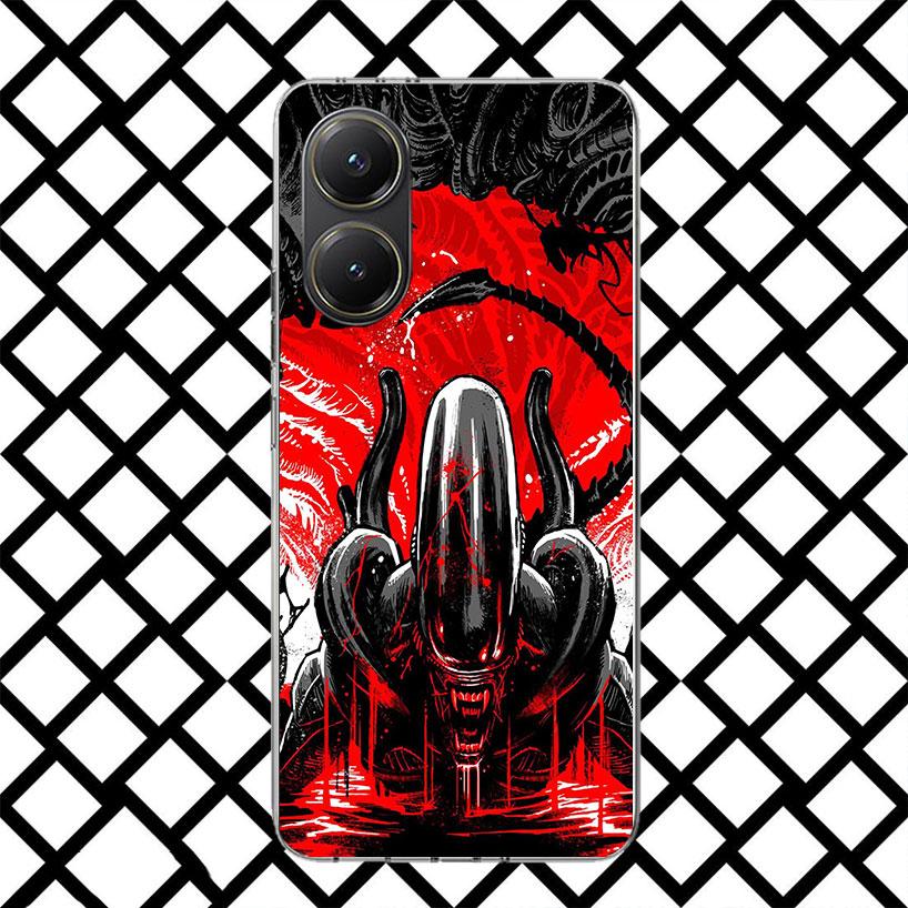 Cool A-Alien X-Xenomorph Phone Case for Xiaomi Poco F7 Ultra X7 X6 X5 Pro X4 Gt M8 M7 Redmi 15 15C 13 13C 12 12C Soft Cover Fund