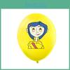Coraline Themed Birthday Party Decoration Set Featuring Unique Balloons And Banners