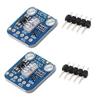 HiLetgo 2pcs VEML7700 Ambient Light Sensor Module I2C IIC 16 Bits Light Environment Sensor 0~120k Lux Light Measuring Range