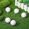 Trendy Basketball Keychains Stylish PU Sponge Pendant Keyrings Supplies for Party Favor and Sports Lovers Daily Use