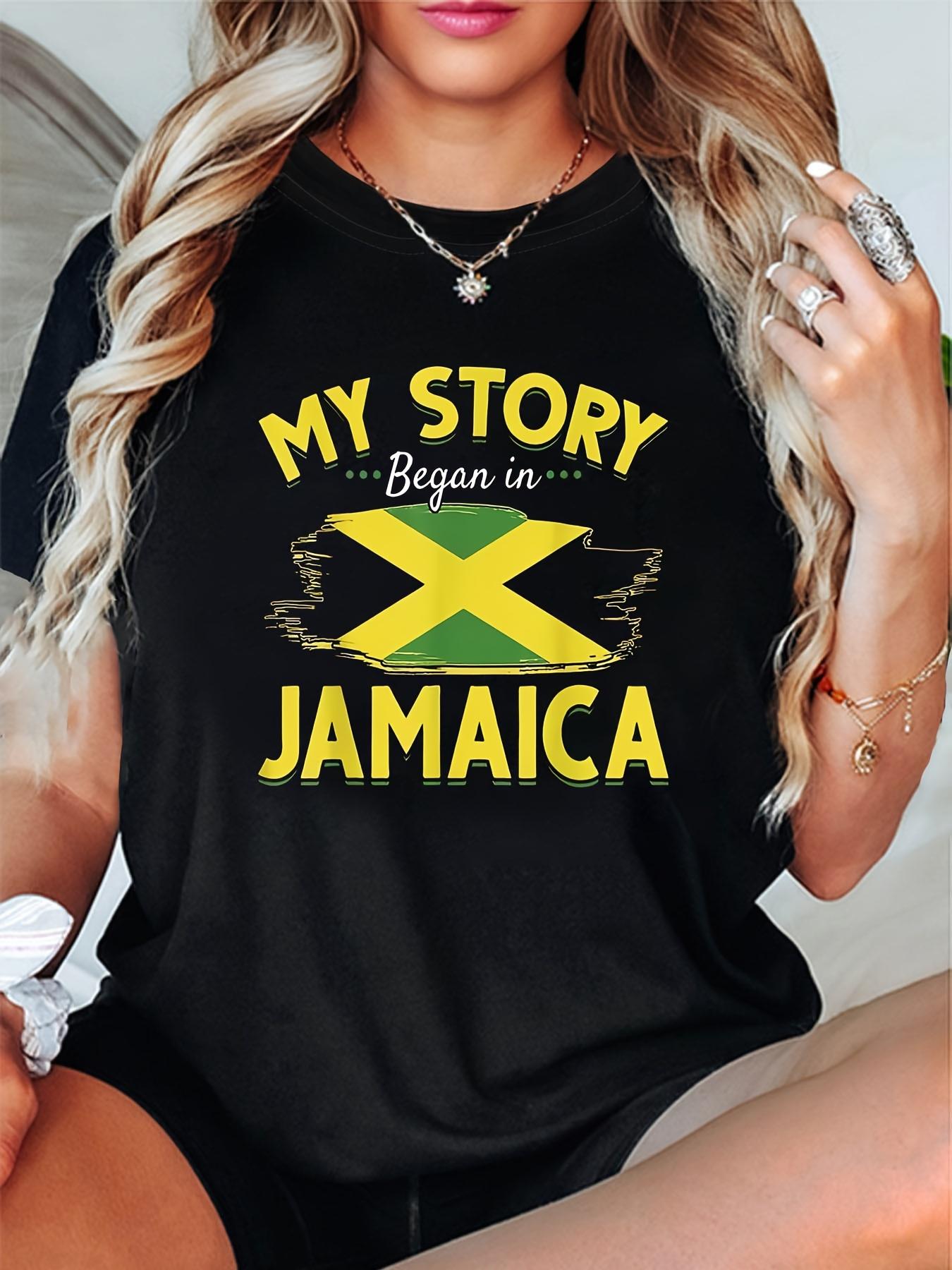 My Story Began In Jamaica T-shirt XL