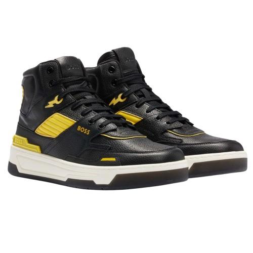 Boss Mens Baltimore Leather Trainers