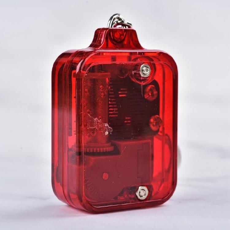 Stylish Music Box Keychain Accessory Portable Music Box Keychain Pendant Charm With Clear Sound Ideal For Daily Use
