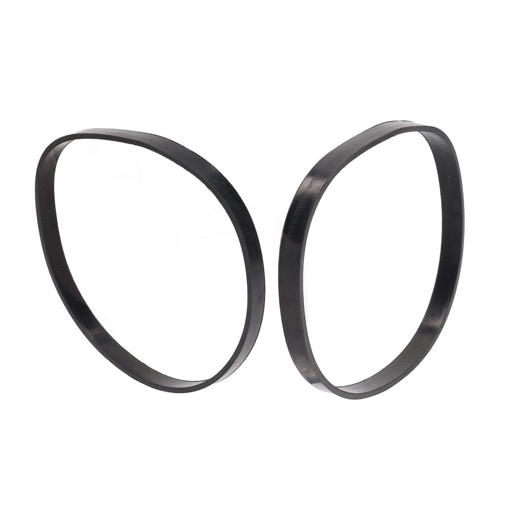 2 Buc. Cauciuc Anvelopă Ferăstrău cu Bandă Negru Piesă de Schimb Anvelopă Lățime 13mm Grosime 3mm pentru 8 inch