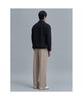 Shift G Wool Blended Semi Wide Slacks Beige