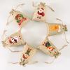 6pcs Linen Cotton Gifts Candy Bag Merry Christmas Decor For Home 2026 Xmas Navidad Natal Noel Gifts New Year 2026 Packing Bag