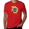 Screamadelica Primal T-Shirt Herren T-Shirt Anime T-Shirt Übergrößen Kleidung Basic T-Shirt T-Shirts für Herren Grafik