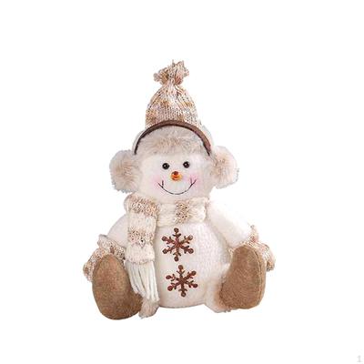 Christmas Snowman Doll Decorations Charming Holiday Decoration