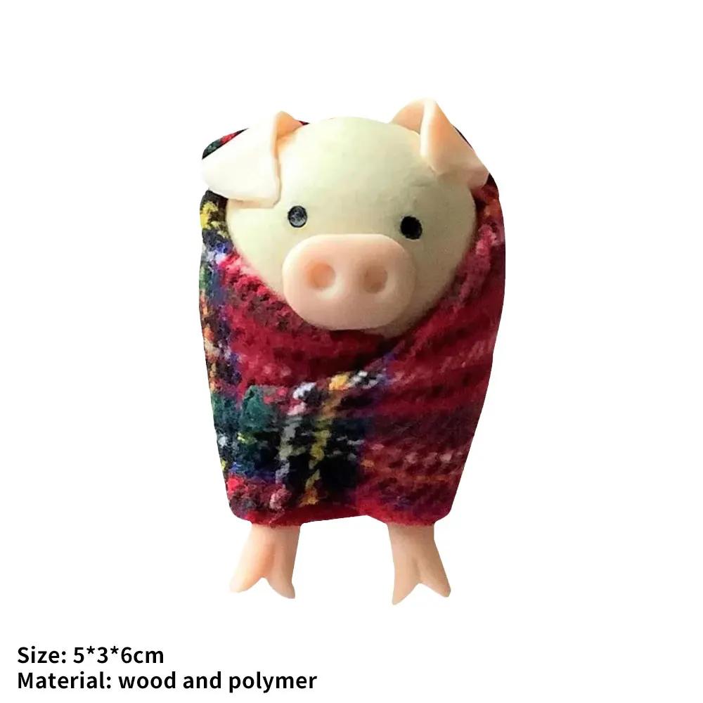 Funny Pigs In Blankets Christmas Tree Hanger Pigs Ornament Handmade Pigs In Blankets Ornament Gift Box Decor Secret Santa Gift