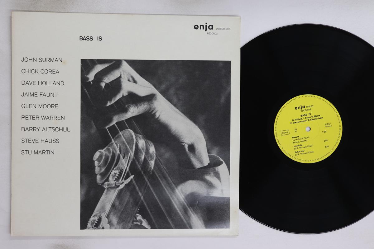 

LP Record PETER WARREN Bass Is ENJA2018ST ENJA 197 Germany Jazz Used
