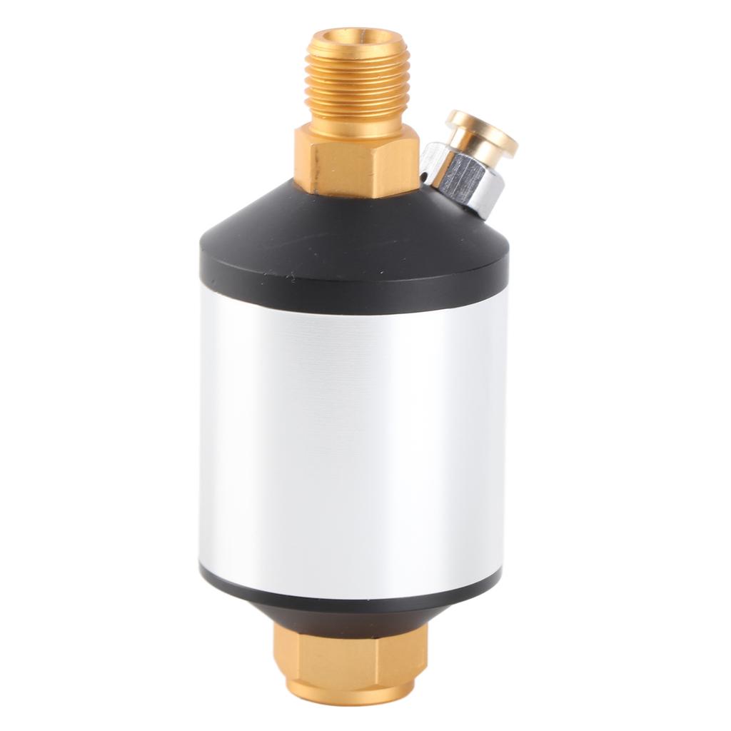 Filter, 1Celsius4 Inch Thread Pneumatic Paint Sprayer Filter with Push Button Drain Valve, to Remove Moisture, Oil