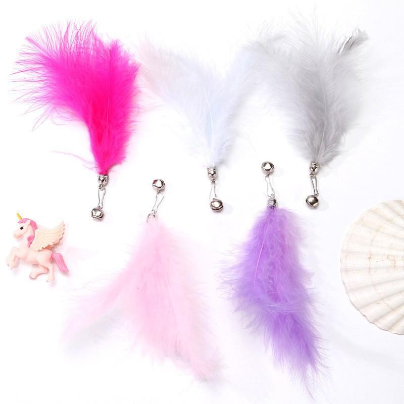 Telescopic Cat Teaser Toy - Four-Section Extendable Wand for Pets