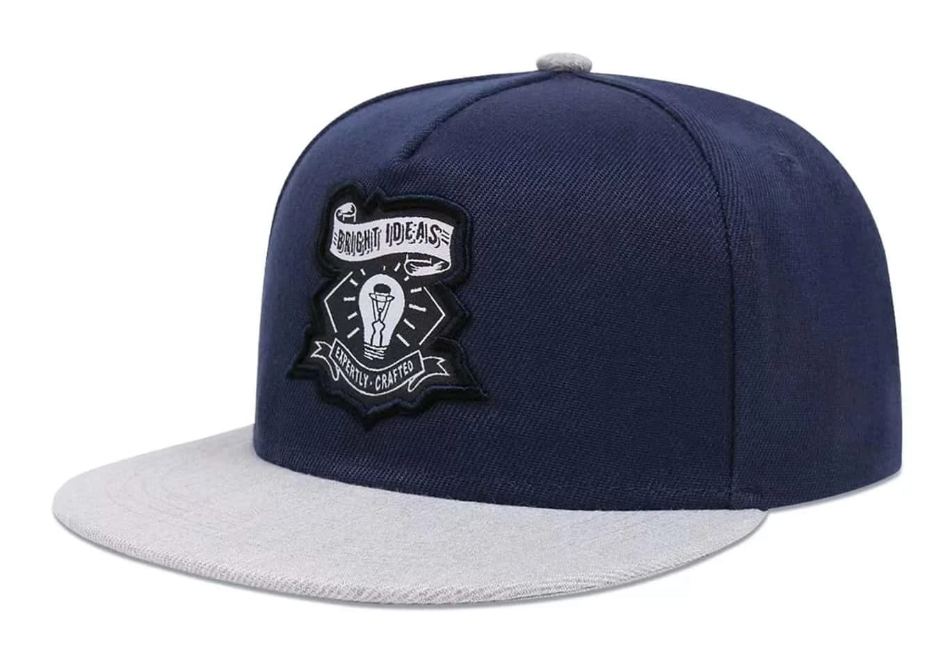 

Sproutsy Snapback Flat Straight Baseball Unisex Men s Cap, Fit, Cap, Stylish, (Navy)