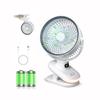 New Model Compact 3D Oscillating Desk USB Mini Portable Powerful 6000mAh Large 5 Speed LED Night Light Negative Ion Air Timer Battery Level Quiet