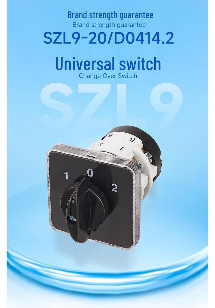 Zhuochao SZL9 Rotary Changeover Switch, LW31 GLE9 EP Equivalent