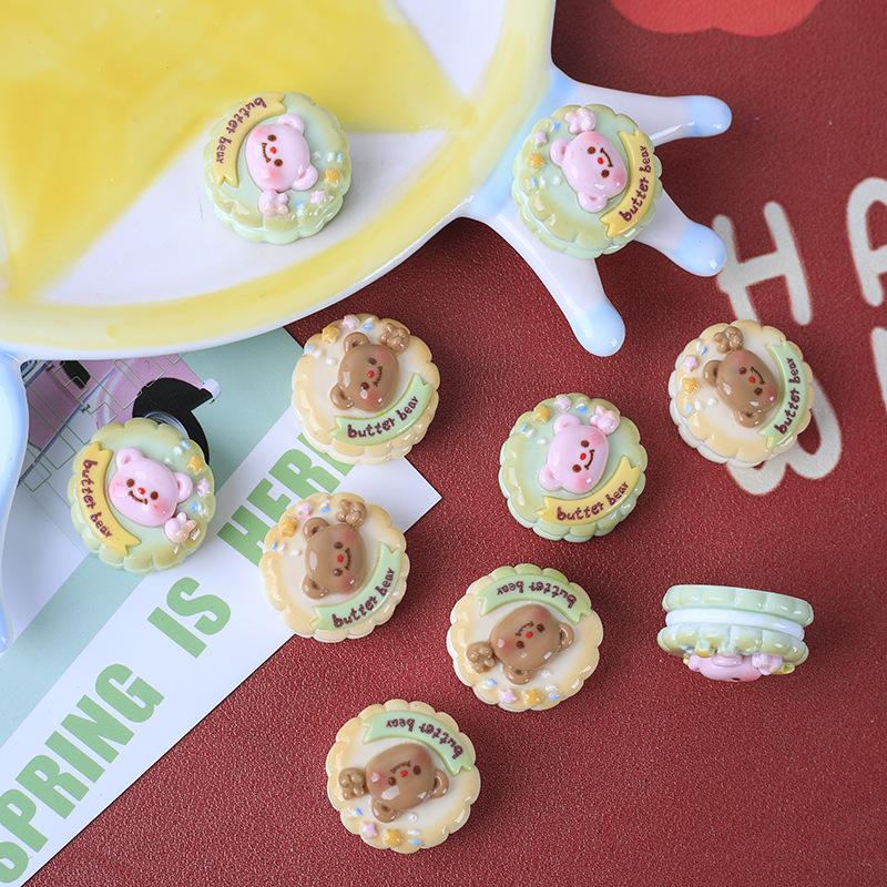 3D Food Toy Biscuit Cream Glue DIY Phone Case & Resin Accessories for Hairpins & Shoes