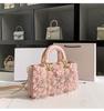 Yangqi Fairy Tassel Flower Bag Spring New Style One Shoulder Crossbody Versatile Yangqi White Women's Bag Daifei Bag