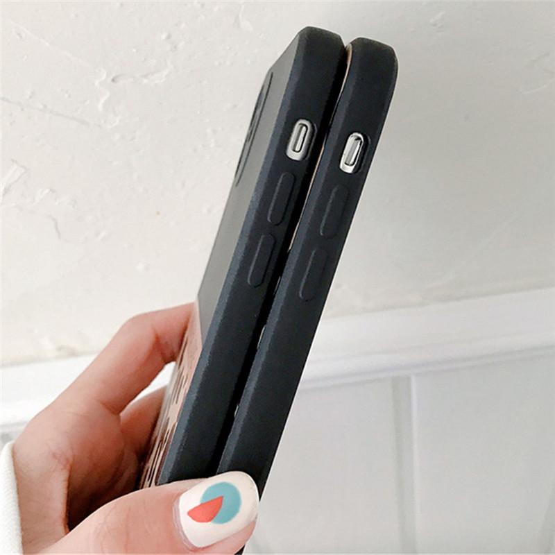 LUPWAY Leopard Print Handyhülle für iPhone 13 12 11 Pro X XR XS Max Weiche stoßfeste Modehülle für iPhone 13 12 Mini 7 8 Plus