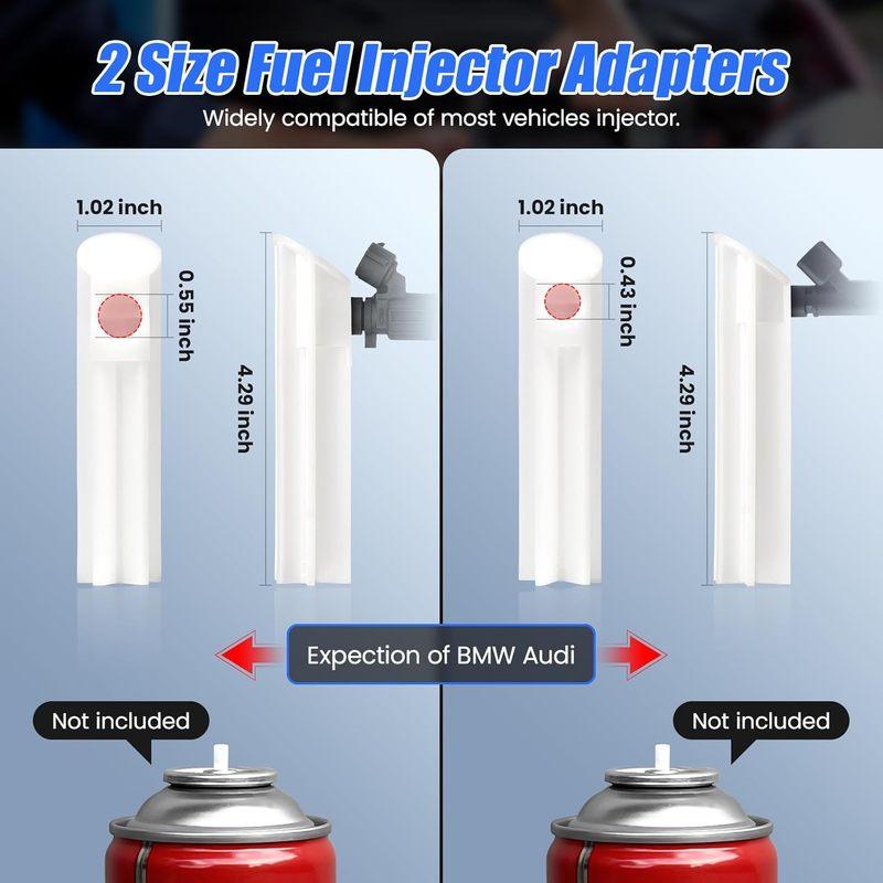 Car Injector Tester Dual IT200 5V 12V Portable Automotive Fuel Injector Test Tool Short Circuit Protection Diagnostic Tool