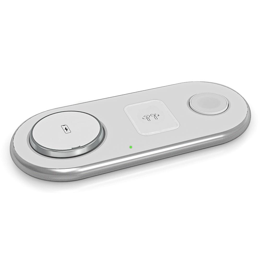 

Зарядная станция 3 в 1. Складная магнитная беспроводная зарядная подставка, совместимая с