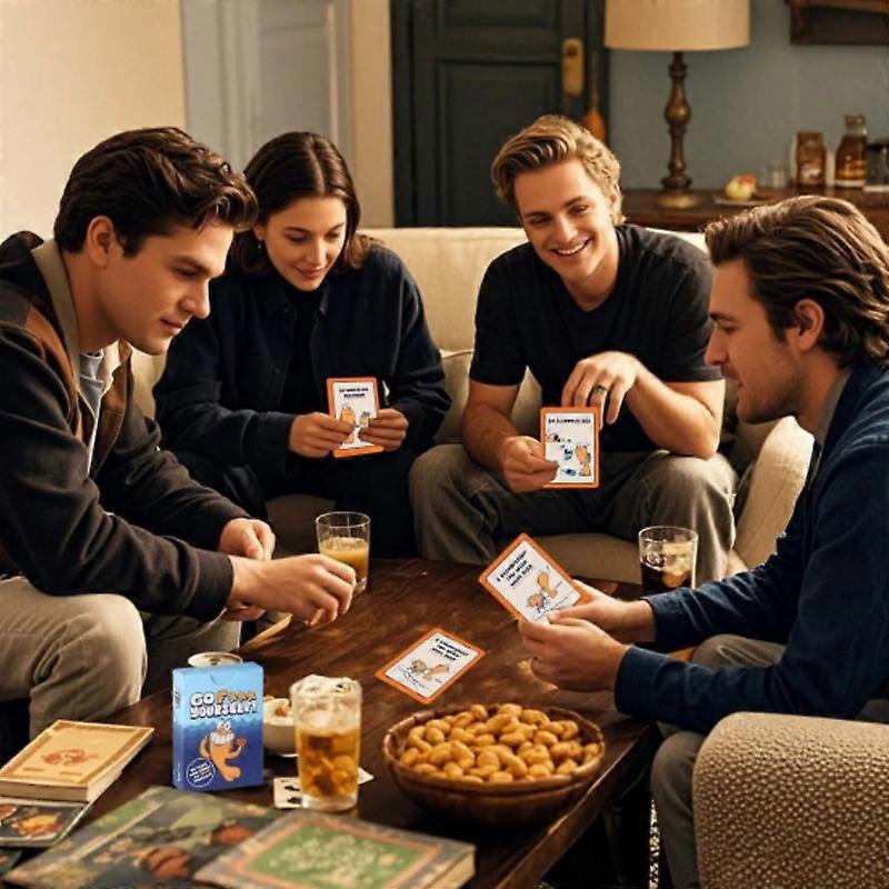 2pcs Funny Go Fish Card Game Hilarious Card Game for Home Party
