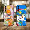 Capa de Celular Color Kids Rainbow Brite Para Samsung Galaxy A73,A72,A71,A70,A53,A52,A51,Outros Capa Preta Macia