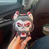 10cm Hazbin Husk Plüschtier Anhänger Mini bedrucktes Hotel Husk Ohr gefüllte Spielzeuge Fans Sammeln Feiertags Geburtstagsgeschenke Tierstil Spielzeug