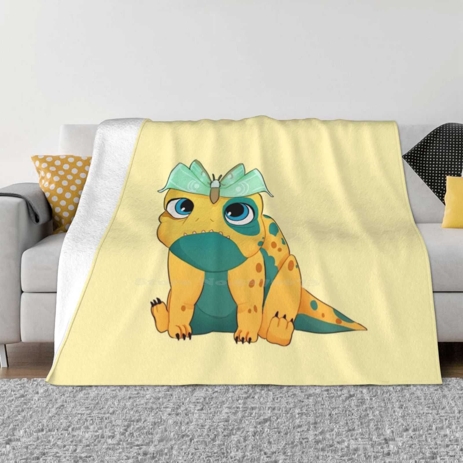 Bait-The Dragon Prince Latest Super Soft Warm Light Thin Blanket Tdp Tdp Bait The Dragon Prince Bait Bait The Dragon Prince 30x40in