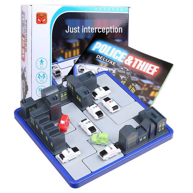 

Захватывающая полицейская погоня: Развивающая игра для детей