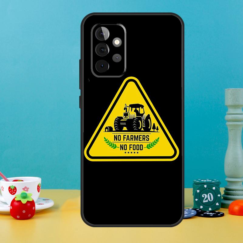 

No Farmers No Food Case For Samsung Galaxy A55 A56 A36 A54 A34 A14 A05 A16 A26 A12 A32 A52 A13 A33 A53 A15 A35 Samsung A55