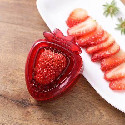 Affettatrice per fragole Taglierina per fragole Corer per fragole Sgranatrice per fragole Frutta Foglia Rimozione gambo Torta per insalata Utensili per uova Accessori per la cucina