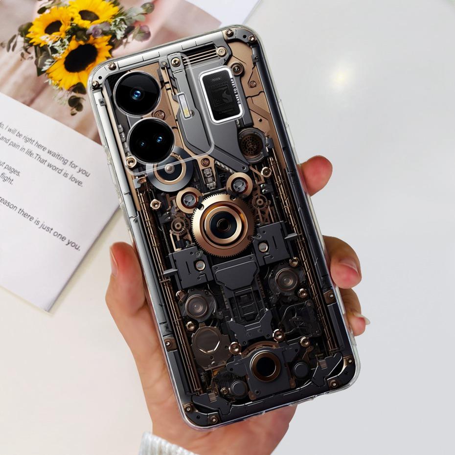 For Realme GT3 RMX3709 Cool Dragon Cartoon Phone Case For Realme GT 3 GT3 240W 5G Soft Silicone TPU Cases