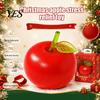 Office Stress Reliever Fruit Squeeze Sensory Toy, Christmas Shaped Soft Slow Rise Fidget Fun Desk Decoration Cute Novelty Relief Toy for Adults