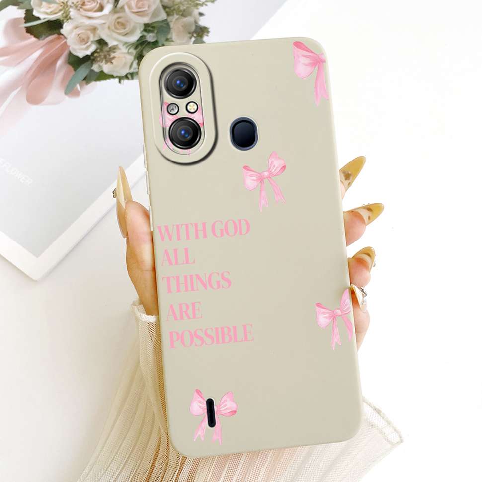 

For Itel A58 Case Cute Rabbit Cartoon Cover Soft Silicone Phone Case For Itel A 49 A49 ItelA49 ItelA58 Back Covers 6.6 Bumper Itel A58