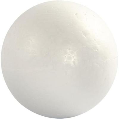 Polystyrenové koule - 12 cm - 5 ks - Bílé - Dekorativní - Interiér