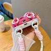 Samsung S25 Ultra Cute Cartoon Phone Case with Lanyard Hole for s24plus