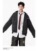 Unisex Retro PU Leather Motorcycle Jacket - Autumn Trend, Loose Fit, Versatile Style