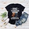 HVAC Tech Bringing The Heat and The Cool T-shirt Tech Humor Air Conditioning Technician Tshirt Casual Fashion Loose Streetwear