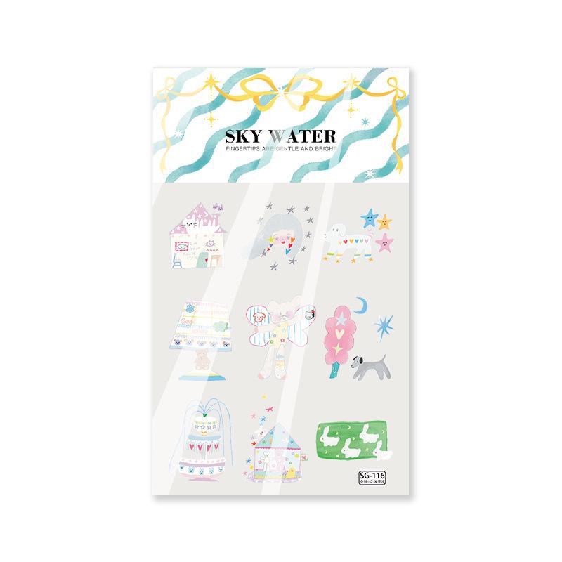 Abstract Art Pattern Sticker for Phone Case & Camera