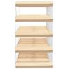 20 Bottle Wine Rack Solid Pine Wood