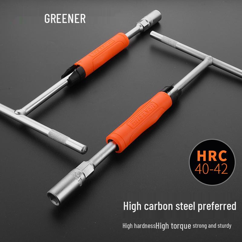 Klíč T-bar s šestihrannou hlavou Green Forest 6-19 mm pro opravy automobilů a motocyklů