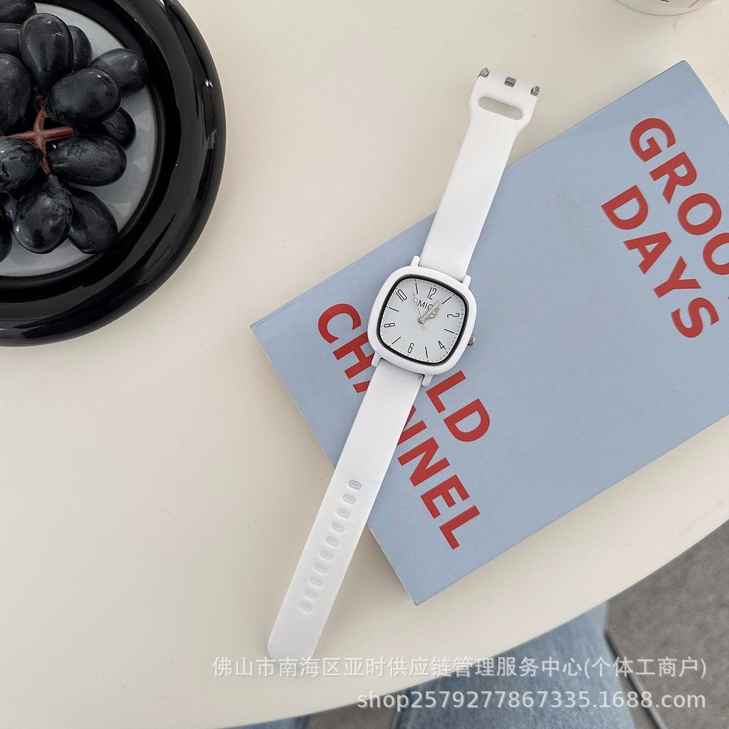 Korean Watch Male And Female Students Examination College Style High Value Simple Silicone Women'S Watch Source