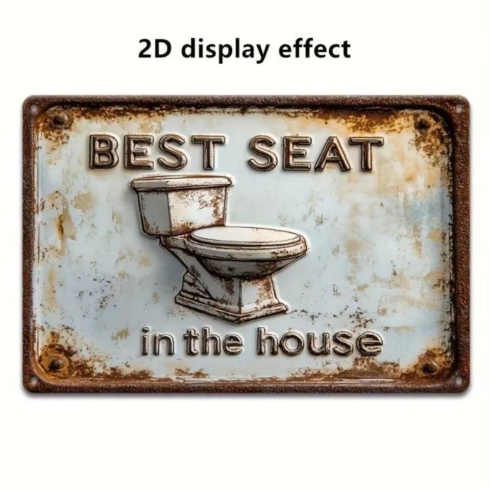 Planetjuice Wall Art Tive Metal Wall Art Sign X Cm 20X30CM