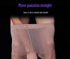Qinghe Plus Size Men's Ultra-Thin Leggings - High Elasticity & Customizable Length