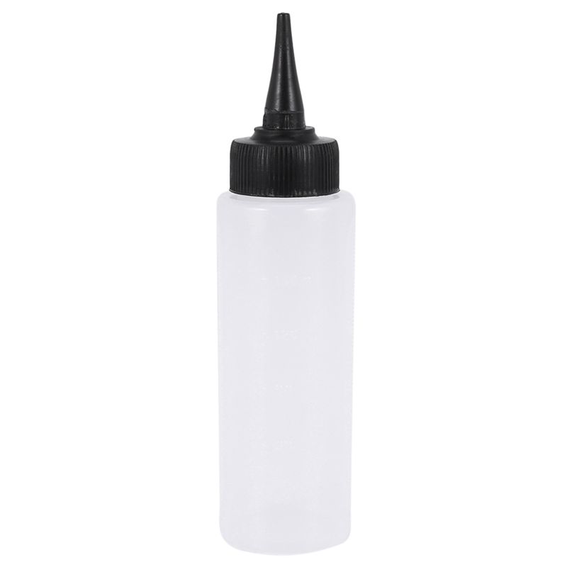 YCOC-5X 150Ml Salon Hair Color Measuring Applicator Bottle Scale Hairdressing Tool