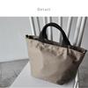 [VITAFELICE] Vita Felice genuine leather handle 2way mini nylon tote bag ladies vinb-9r010z (light beige)