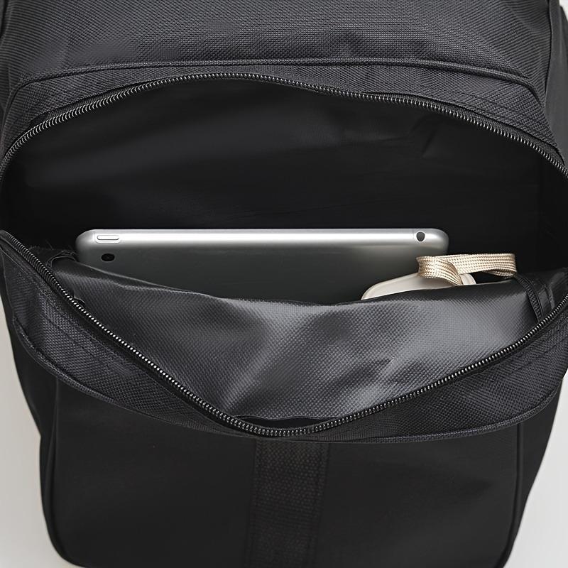 Large Capacity Travel Duffel Bag - Durable Nylon Casual Style with Multiple Compartments & Pockets, Adjustable Shoulder Strap