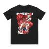 Anime One Piece Luffy Printed Pure Cotton T-shirt for Men Spring/Summer New Collection Fashion Short Sleeved Shirt