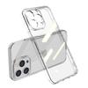 Transparente Gehärtete Glas Handyhülle Für iPhone 16 15 14 13 12 11 Pro Max Plus XR X XS 7 8 Stoßfester Bumper Harte Klare Hülle